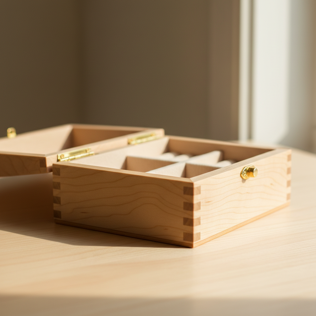 Maple Jewelry Box